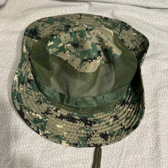Men's Tan and Camouflage Bucket Hats - Picture 2 of 8